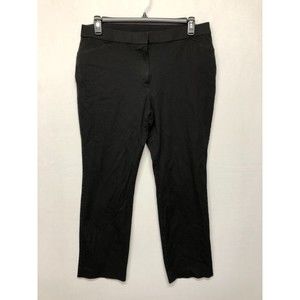 Chico's Women Flat Front Trouser Chino Dress Pants Size 2.5 Regular M110 -25